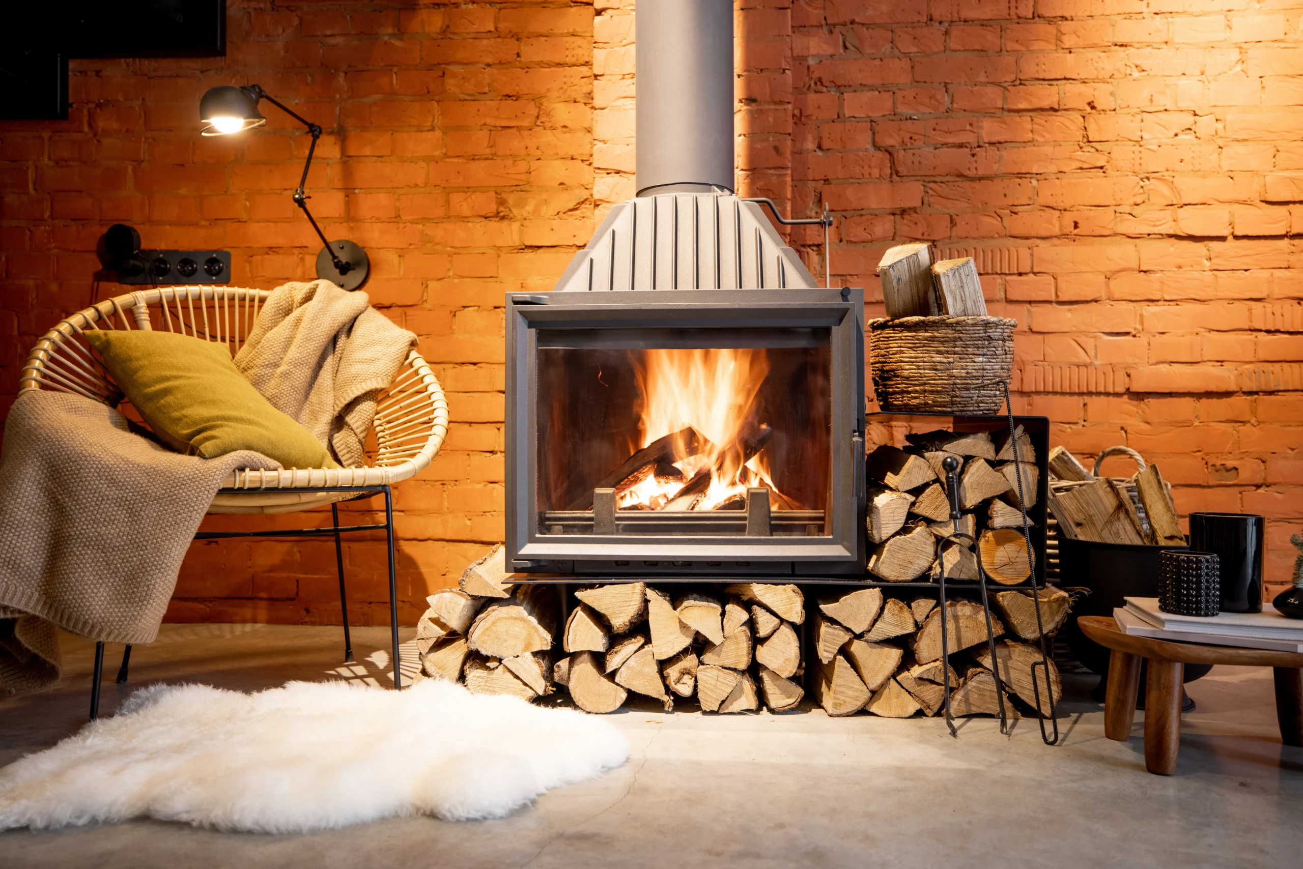 Poêles, cheminées, braseros : un chauffage qui fait aussi déco - Maison ...
